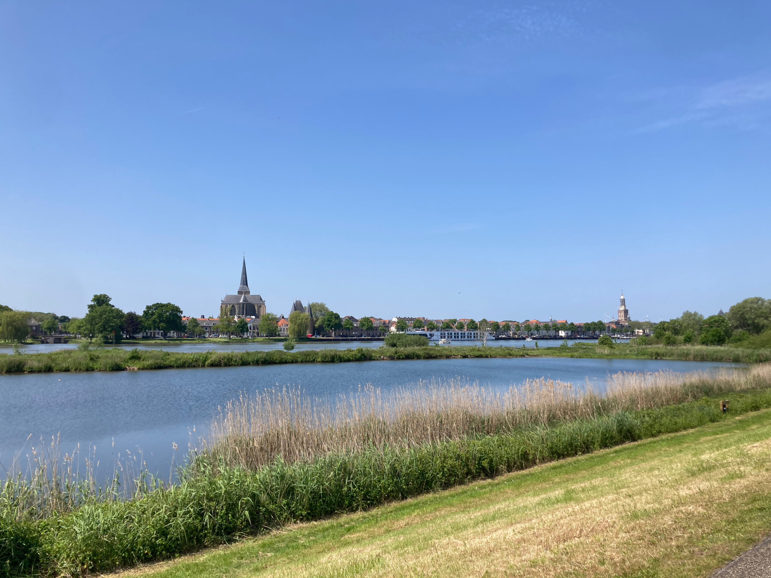 Kampen across the IJssel.