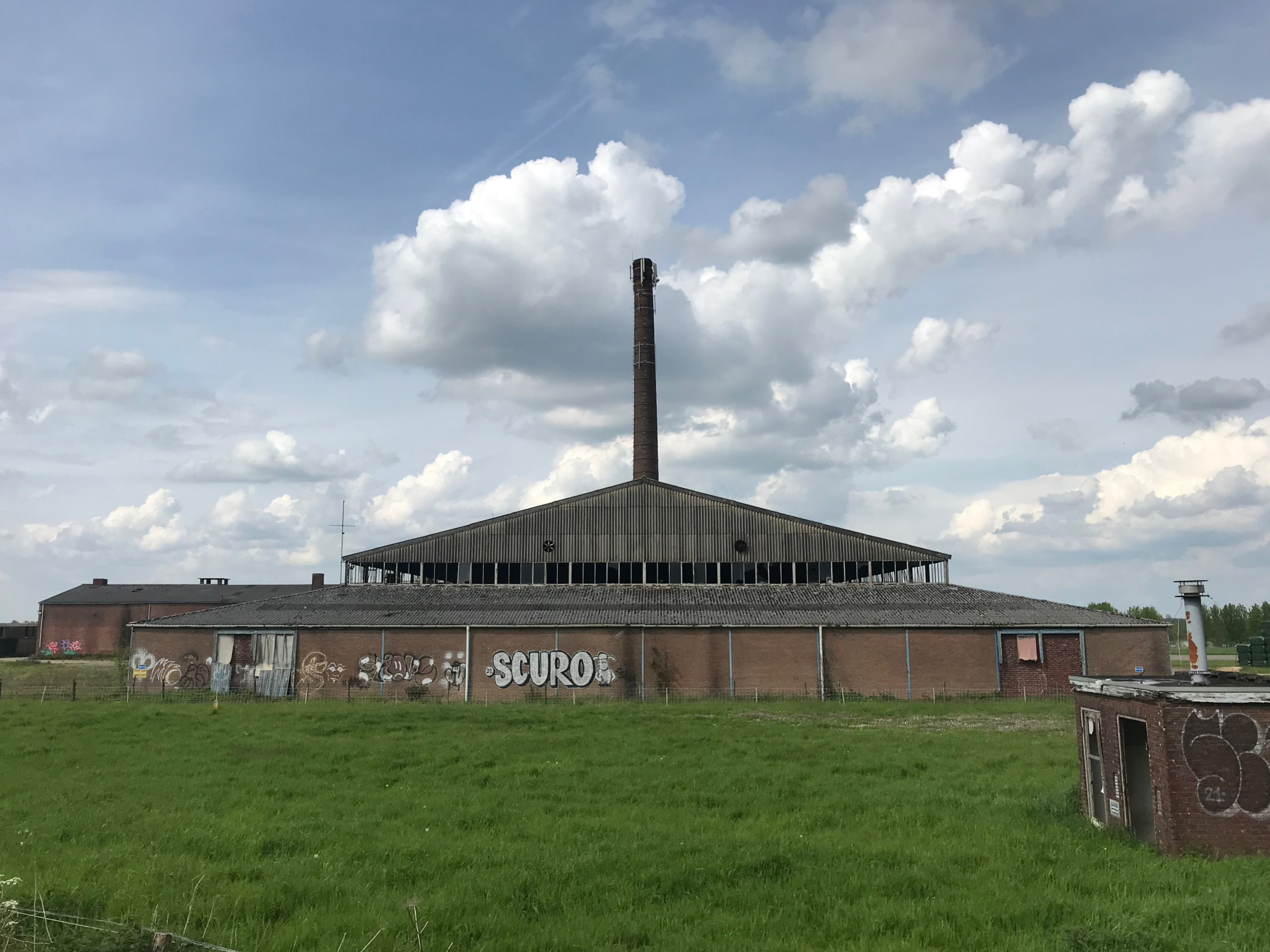 The old brickworks in Druten.