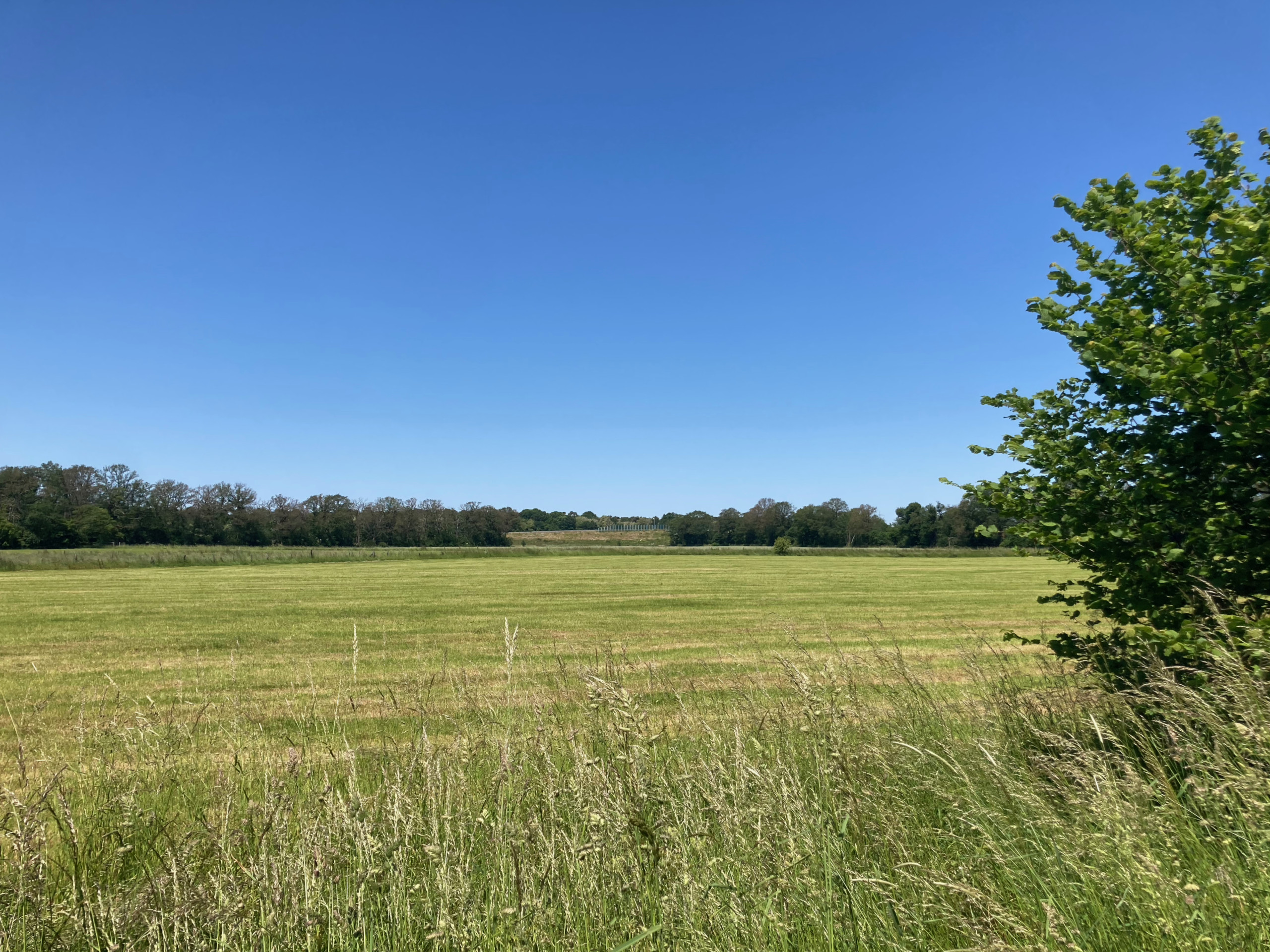 Looking at the bridge that the Diersfordter Straße takes to cross the railway.