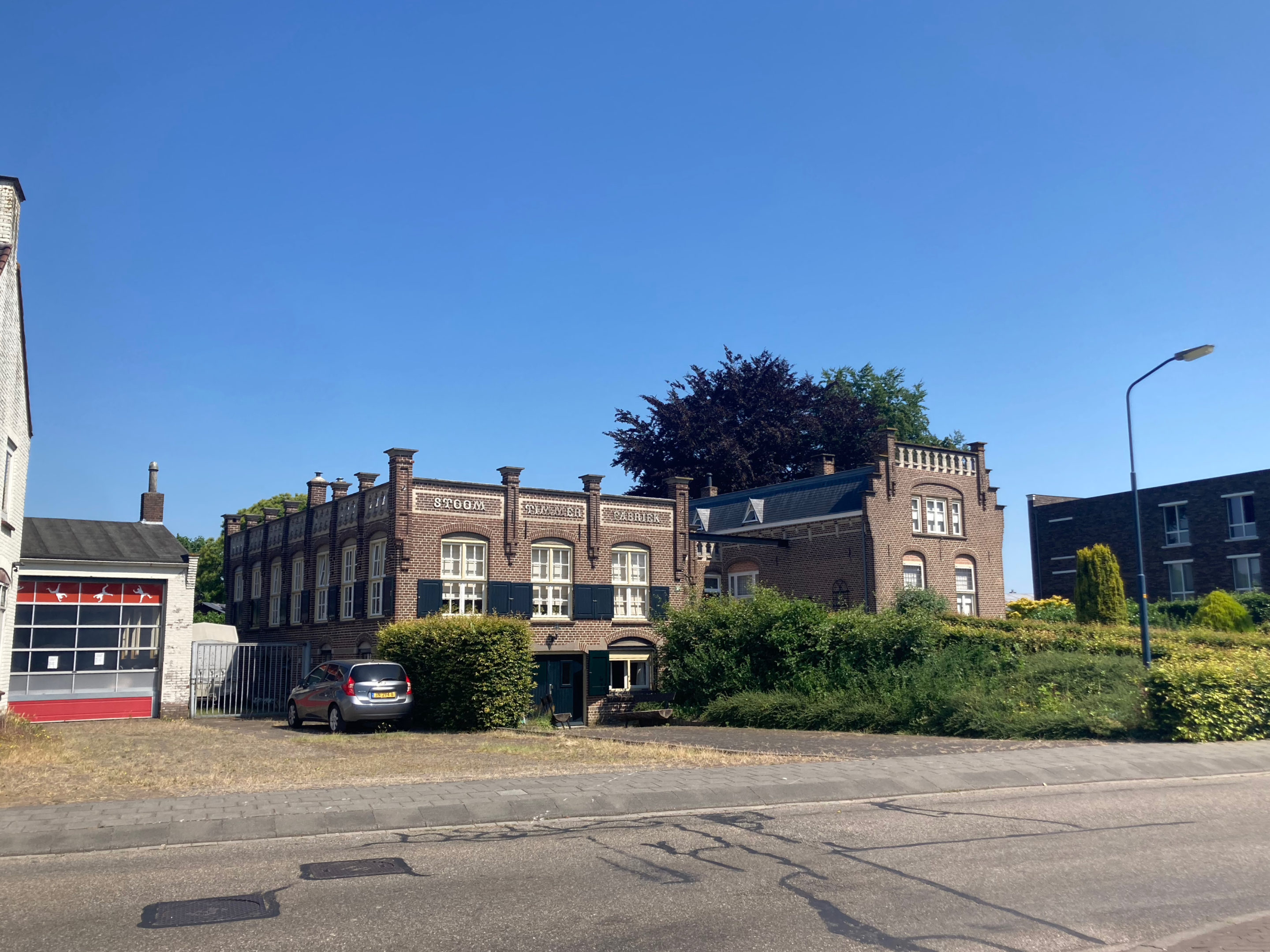 An old mill in Wehl: a ‘steam carpentry factory’.
